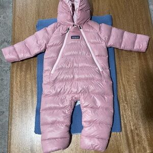 Patagonia Pink Infant Bunting Suit